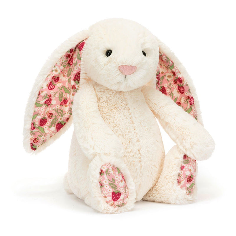 Berry Blossom Cream Bunny Small