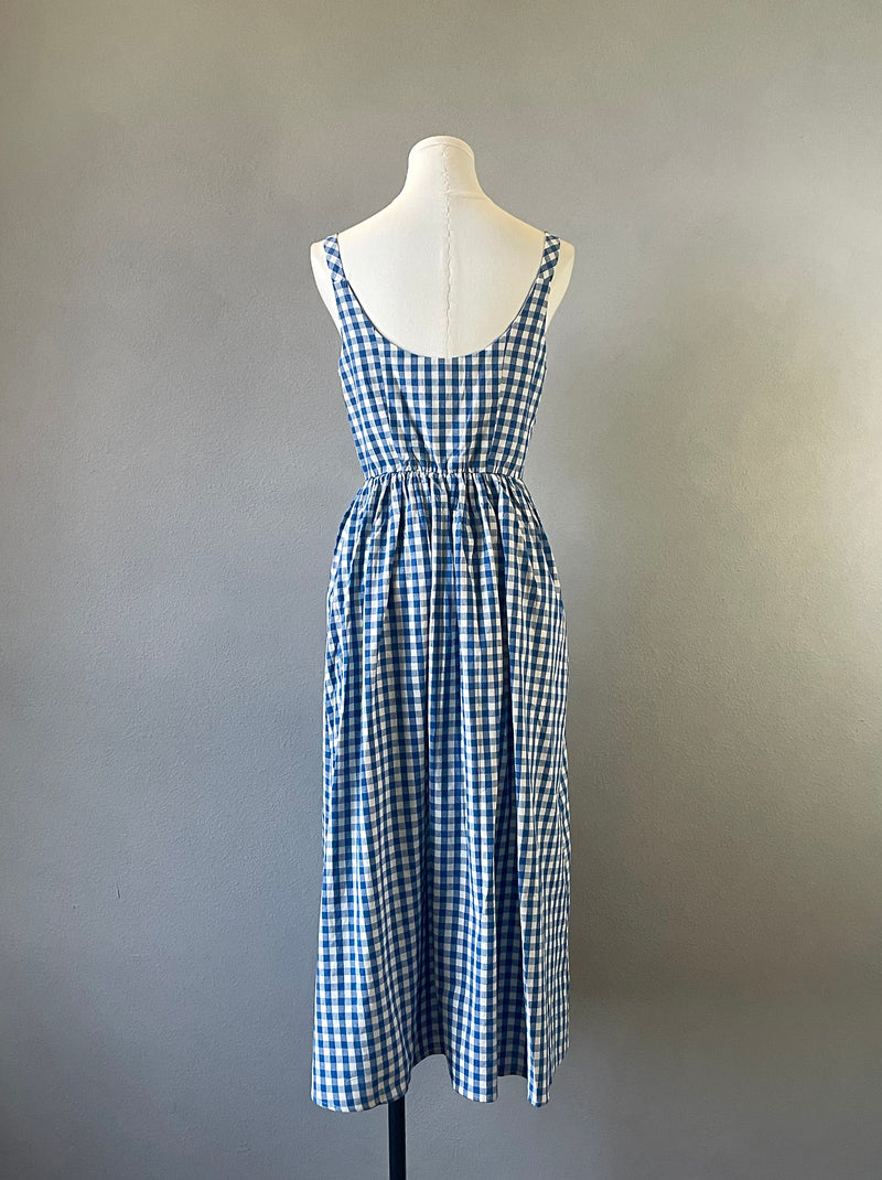 Blue Gingham Dress