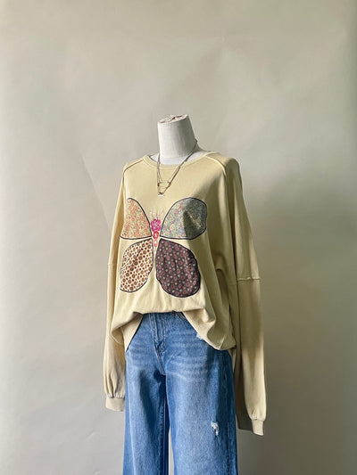 Butterfly Patch Top