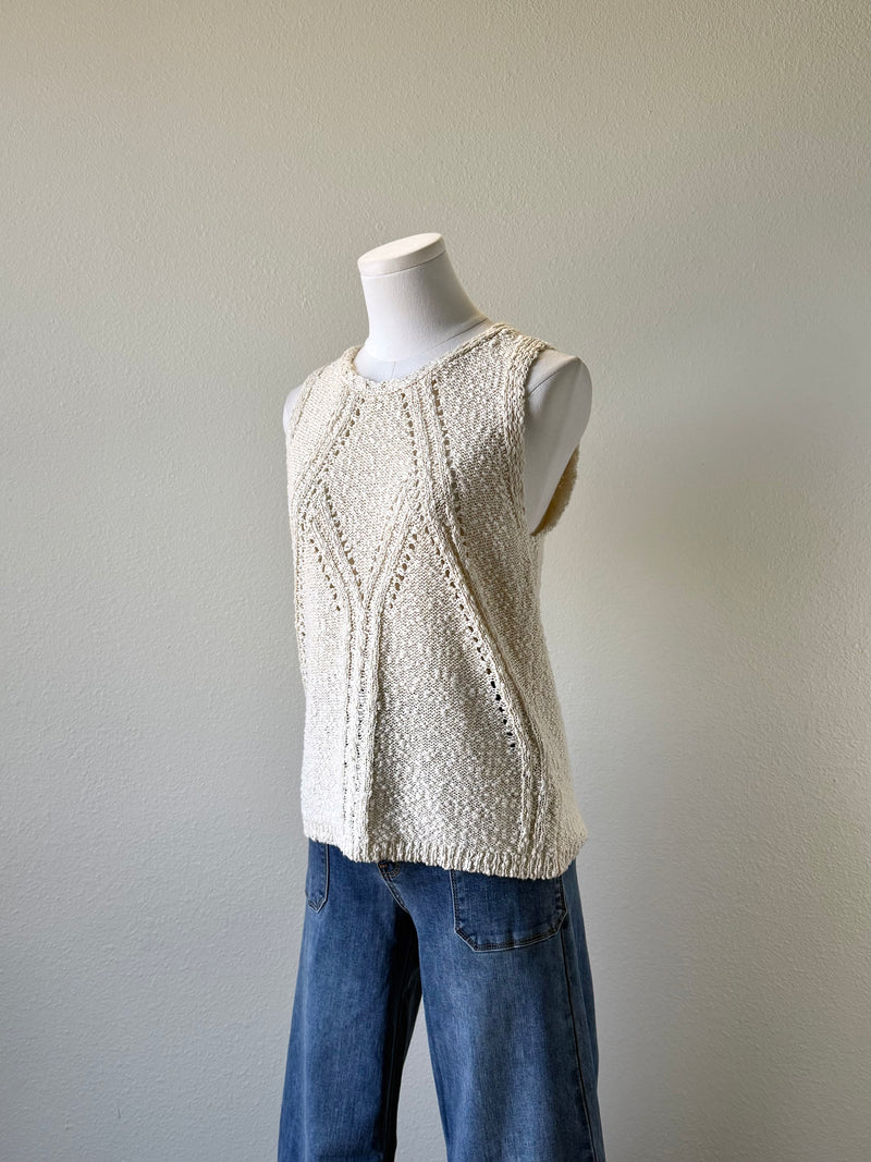 Chunky Knit Sweater Tank