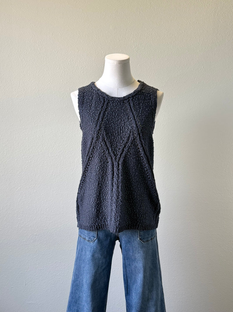 Chunky Knit Sweater Tank