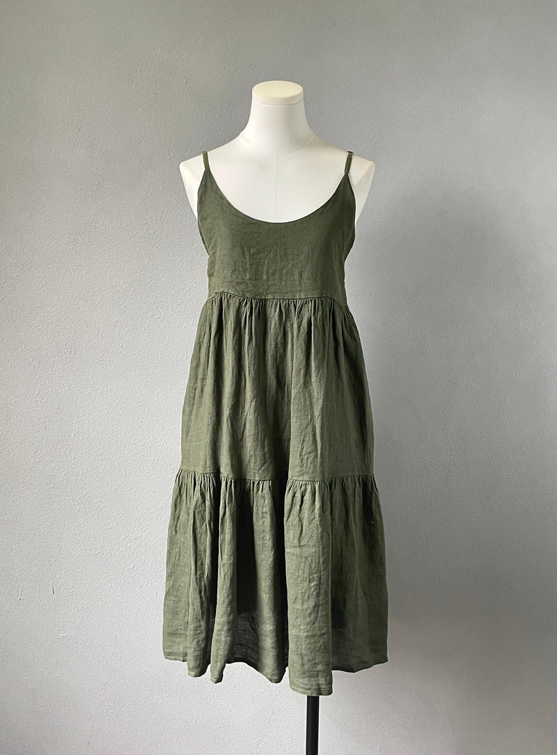 Crew Linen Dress