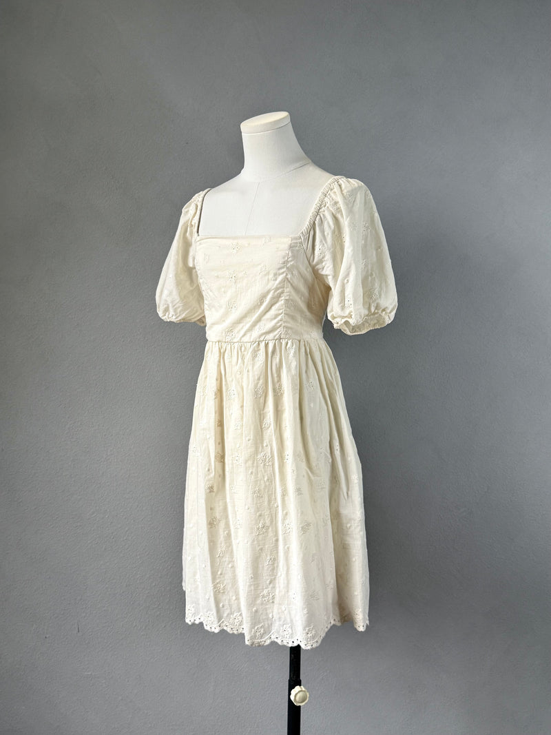 Eyelet Babydoll Dress