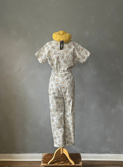 Fleur Denim Overalls