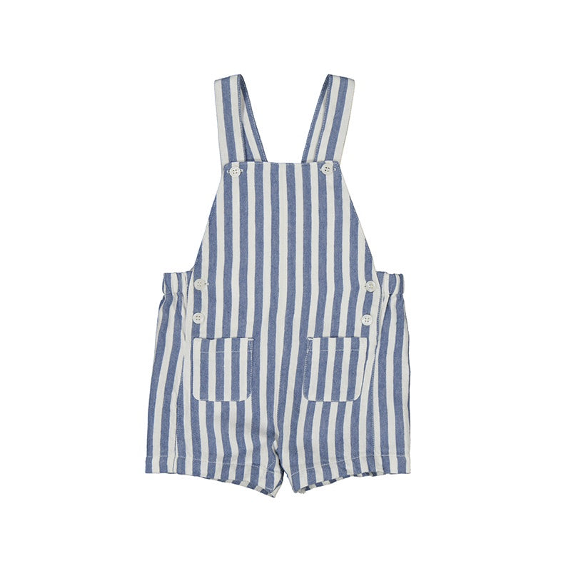 Blue Stripe Overalls