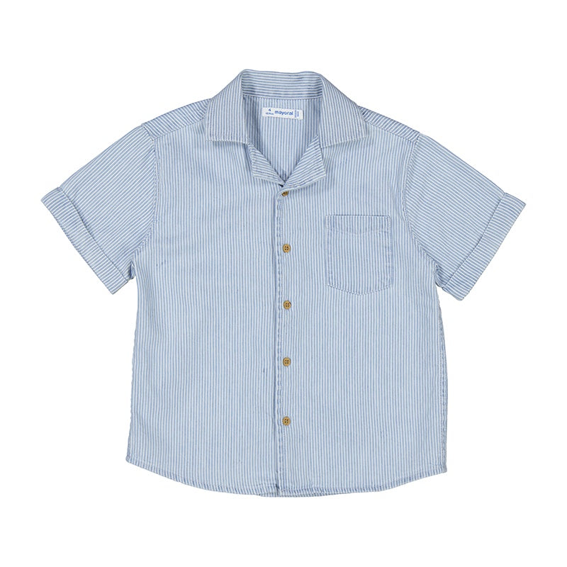 Stripe Chambray Shirt