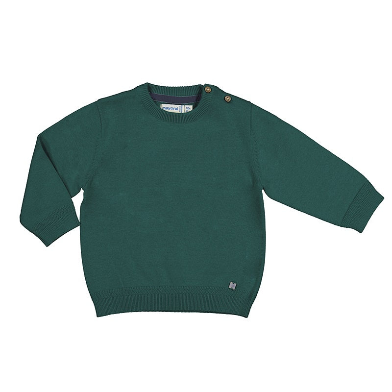 Jade Cotton Sweater