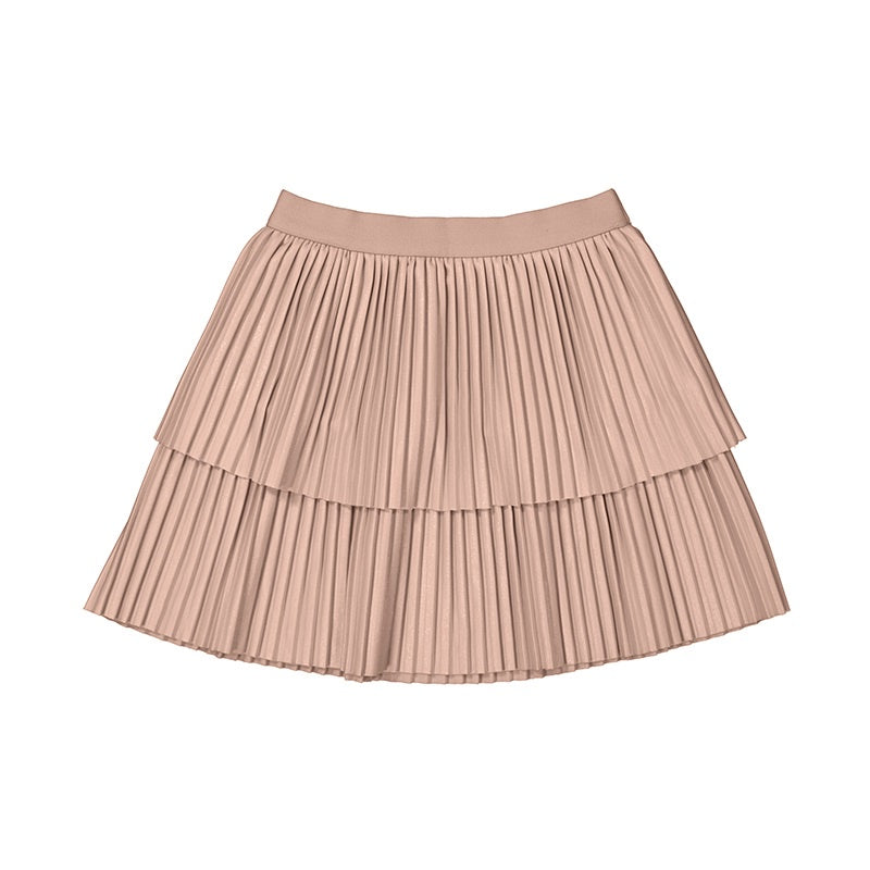 Rose Pleated Skirt