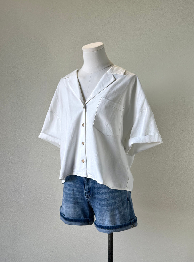 Ines Collared Top