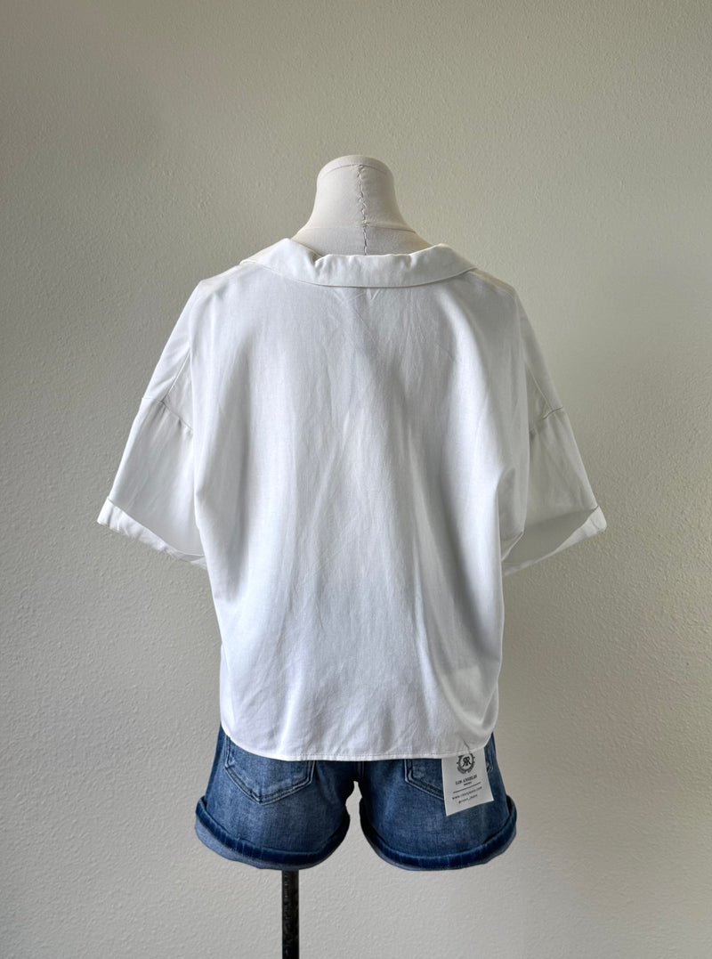 Ines Collared Top
