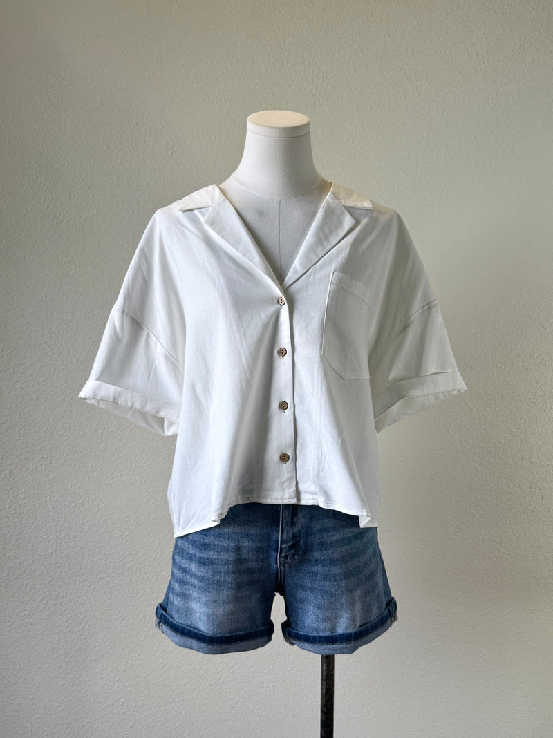 Ines Collared Top