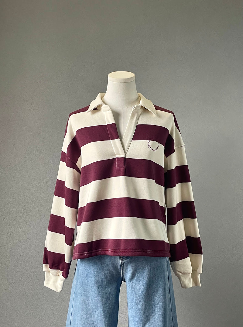 Rugby Stripe Top