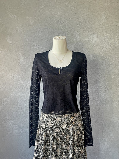 Sable Lace Top