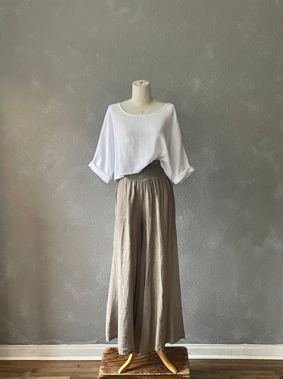 Santorini Linen Pants