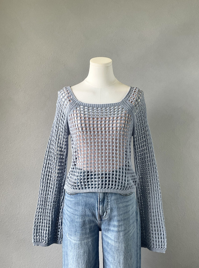 Sterling Crochet Top