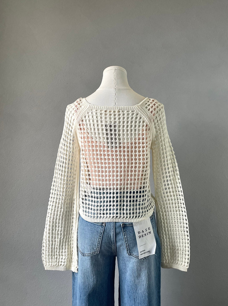 Sterling Crochet Top