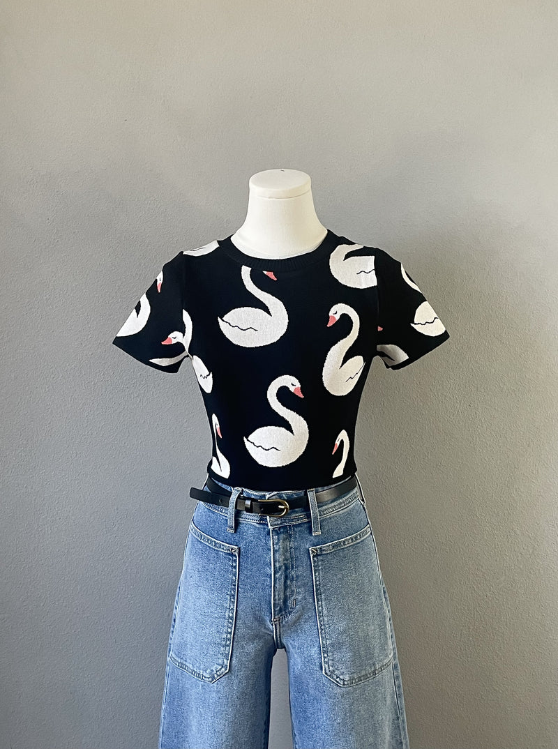 Swan Tiny Tee