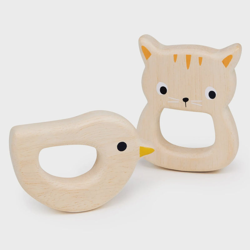 Bird & Kitten Teether