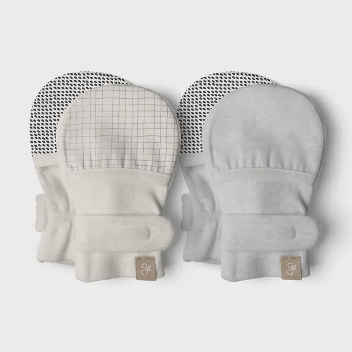 Set of 2 Mitts Gridlock Grey