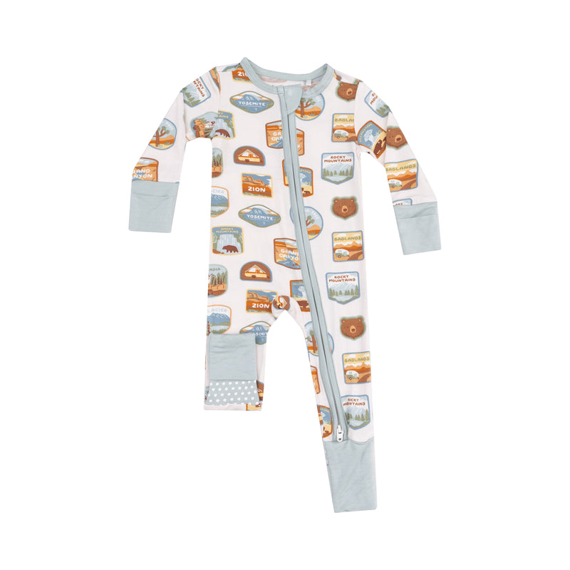 National Parks 2 Way Zip Romper