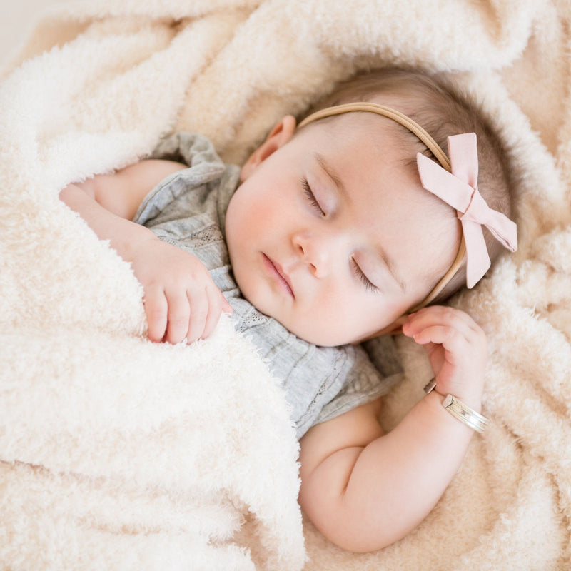 Saranoni Bamboni Mini Blanket in Ivory