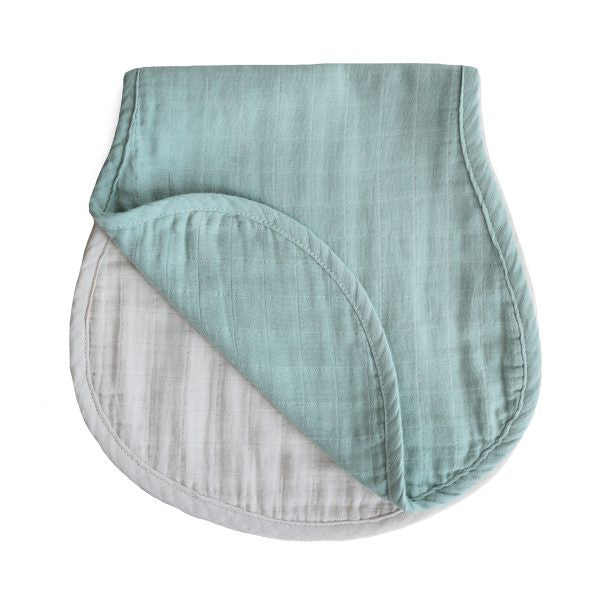 Green/Fog Burp Cloth Set