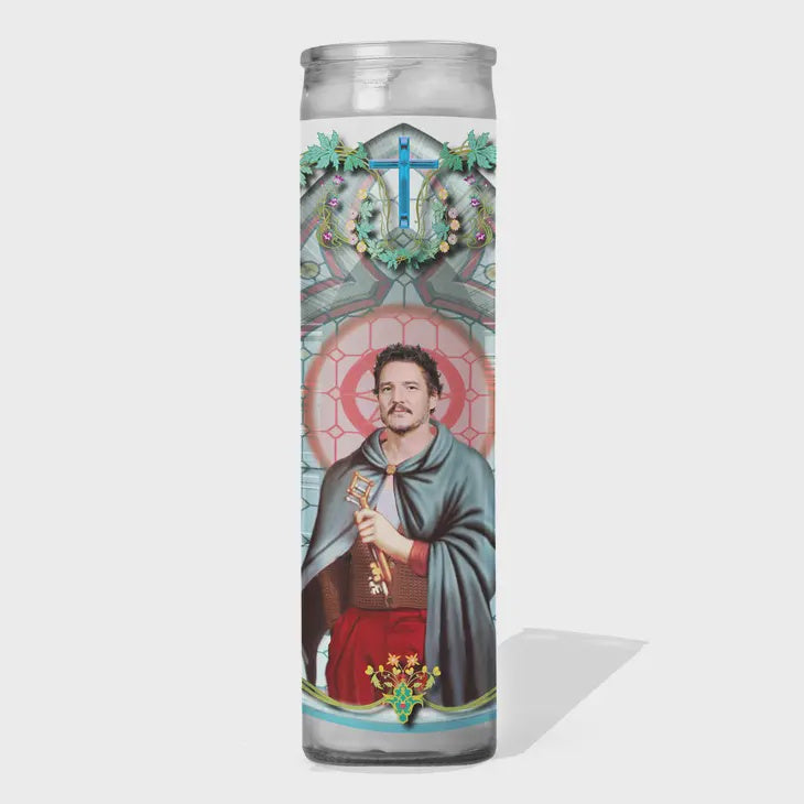 Pedro Pascal Prayer Candle