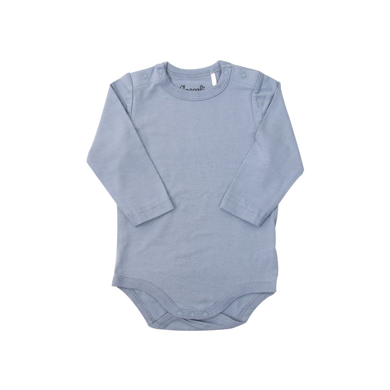 Steel Blue L/S Modal Bodysuit