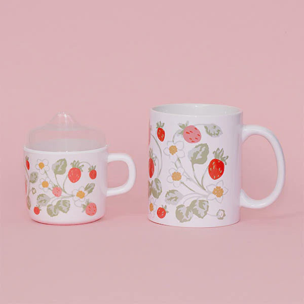 Strawberry Matching Mug Set
