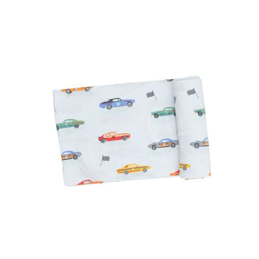 Muscle Cars Bamboo Swaddle