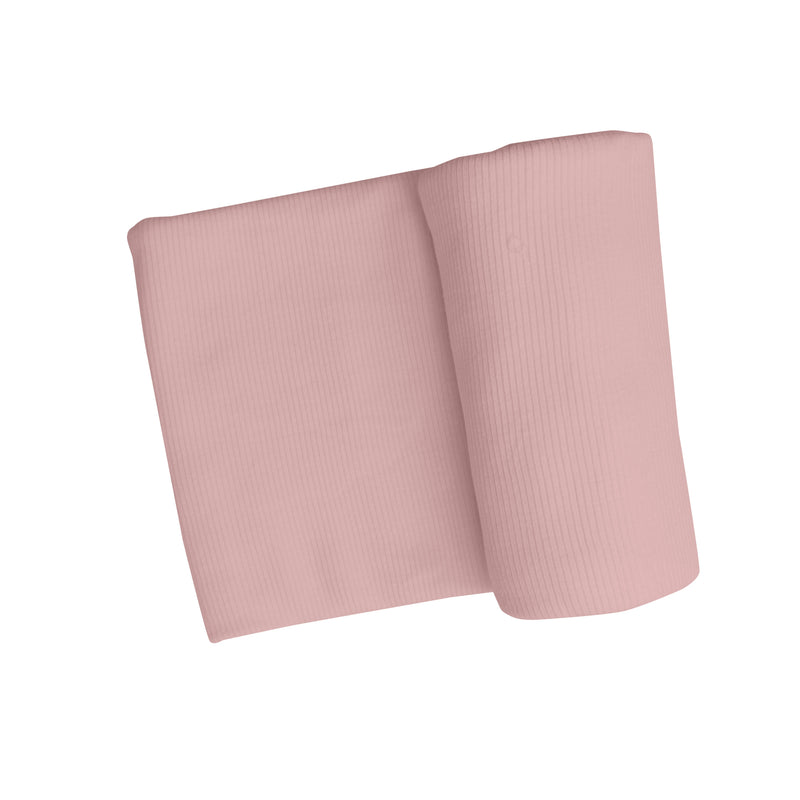 Silver Pink Bamboo Swaddle